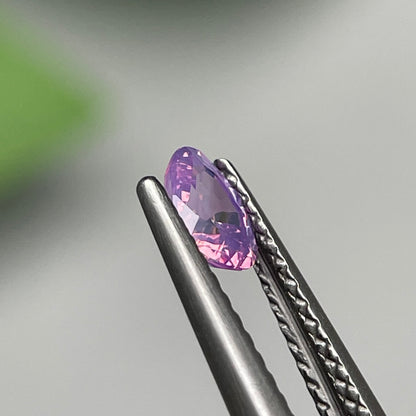 0.49ct Natural Orangish Purple Milky Sapphire Vietnam