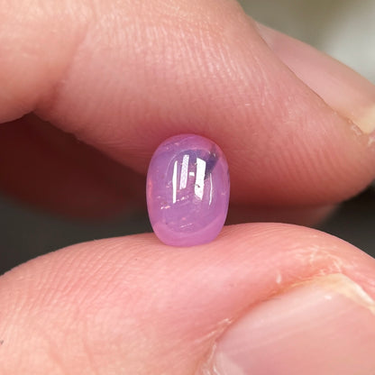 1.32ct Natural Pink Milky Cacbochon Sapphire Viet Nam. No Treatment Sapphire Luc Yen.