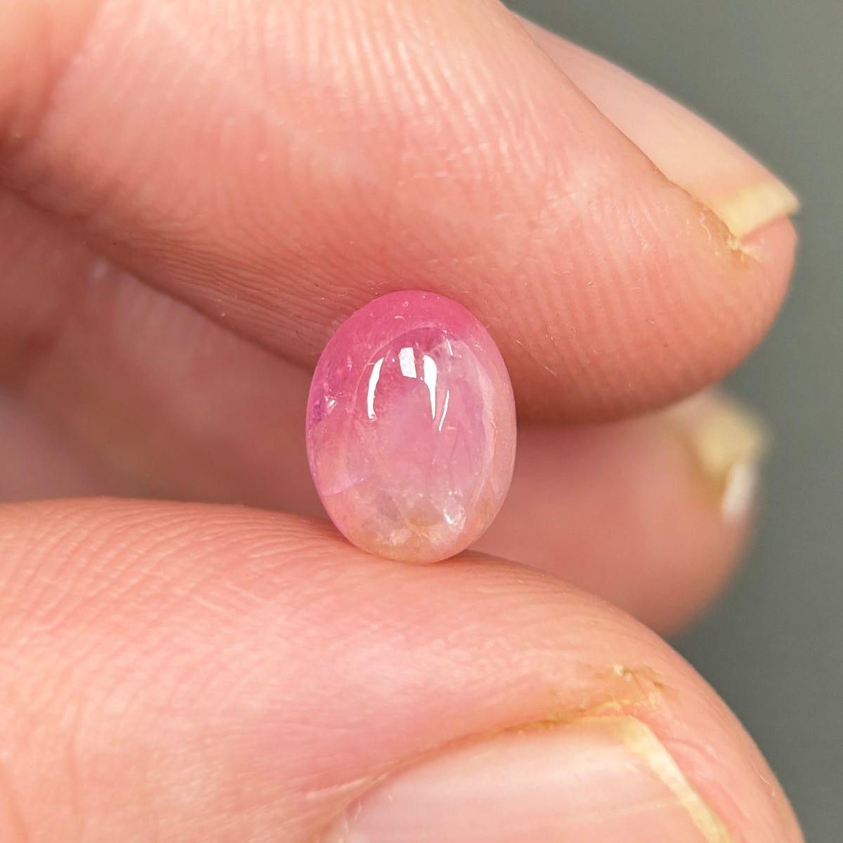 1,76ct Natural Pink Cacbochon Sapphire Viet Nam. No Treatment Sapphire Luc Yen.