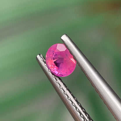 0.43ct Natural Milky Padparadscha Sapphire Vietnam