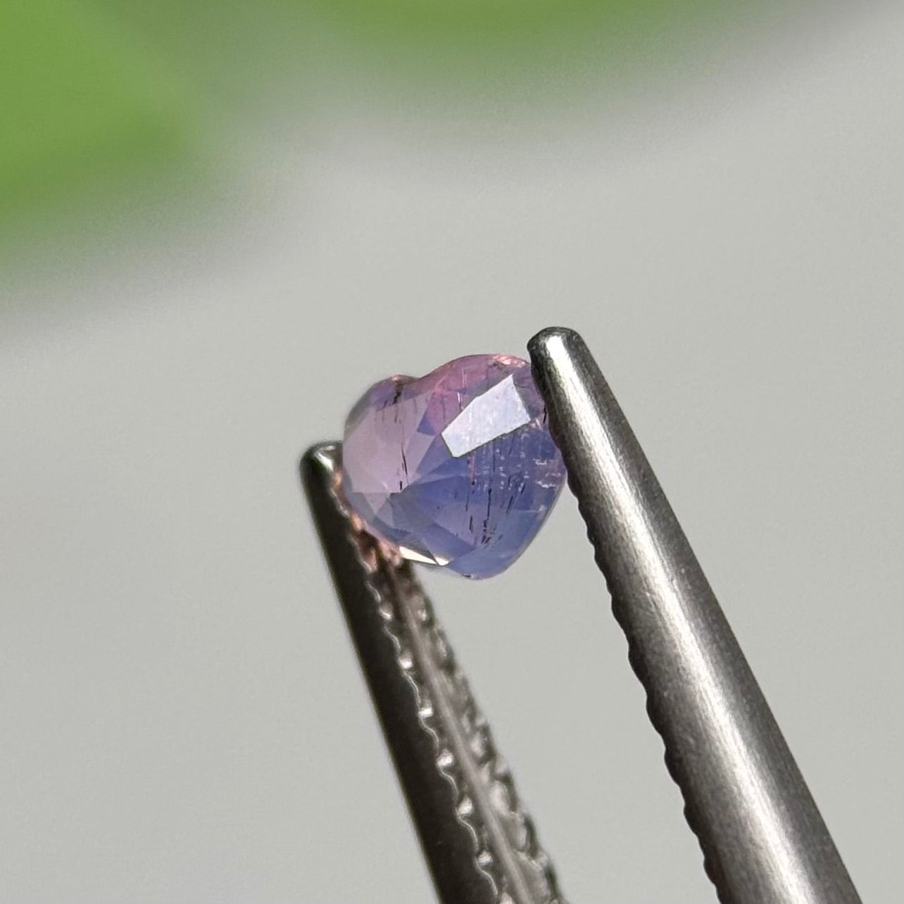 0.35ct Natural Purplish Pink Milky Sapphire Vietnam.