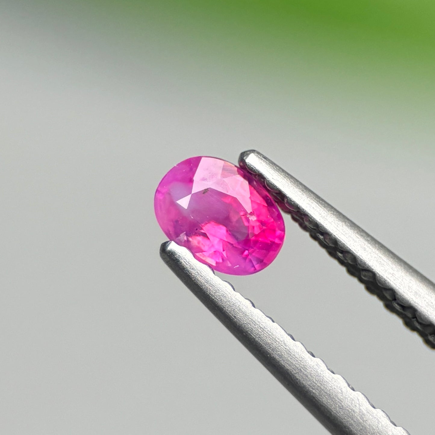 0.30 ct Natural Pink Milky Sapphire Vietnam. Cushion Shape.