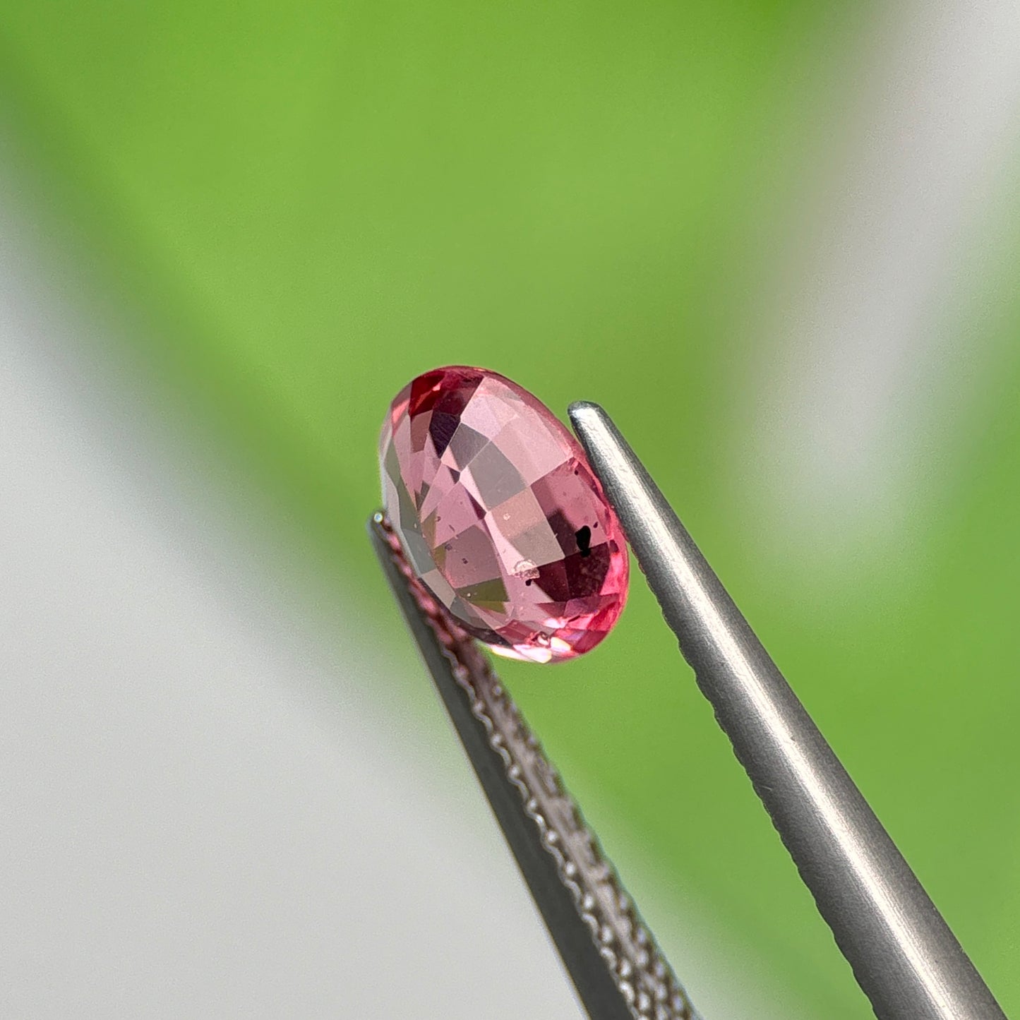 1.26 ct Natural Brownish Pink Spinel Vietnam. Oval Shape. No Treatment.