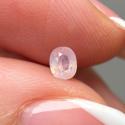 0.36ct Natural Milky Pink Sapphire Vietnam