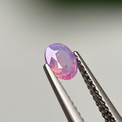 0.55ct Natural Pink Milky Sapphire Vietnam.