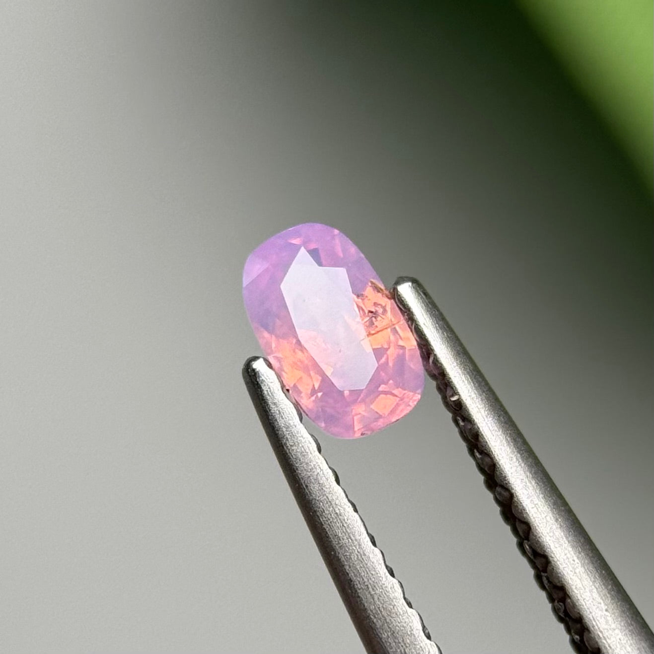 0.36ct Natural Pink Milky Sapphire Vietnam.