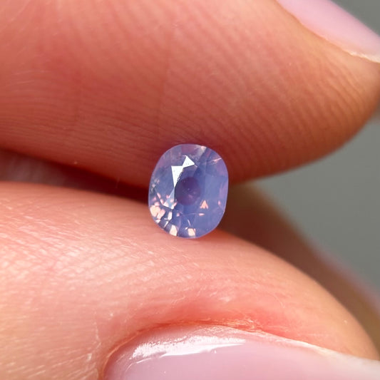 0.25ct Natural Milky Purple Sapphire Vietnam