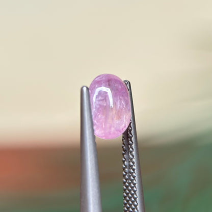1.96 ct Natural Pink Sapphire Viet Nam. Cacbochon Cut. No treatment.