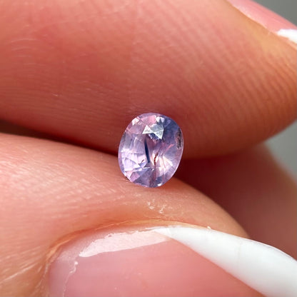 0.33 Natural Milky Purple Sapphire Vietnam