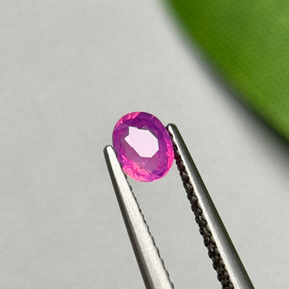 0.54ct Natural Pink Milky Sapphire Vietnam.
