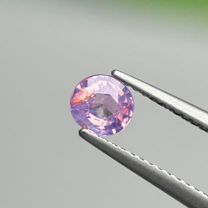 0.61 ct Natural Pink Milky Sapphire Vietnam. Cushion Shape.