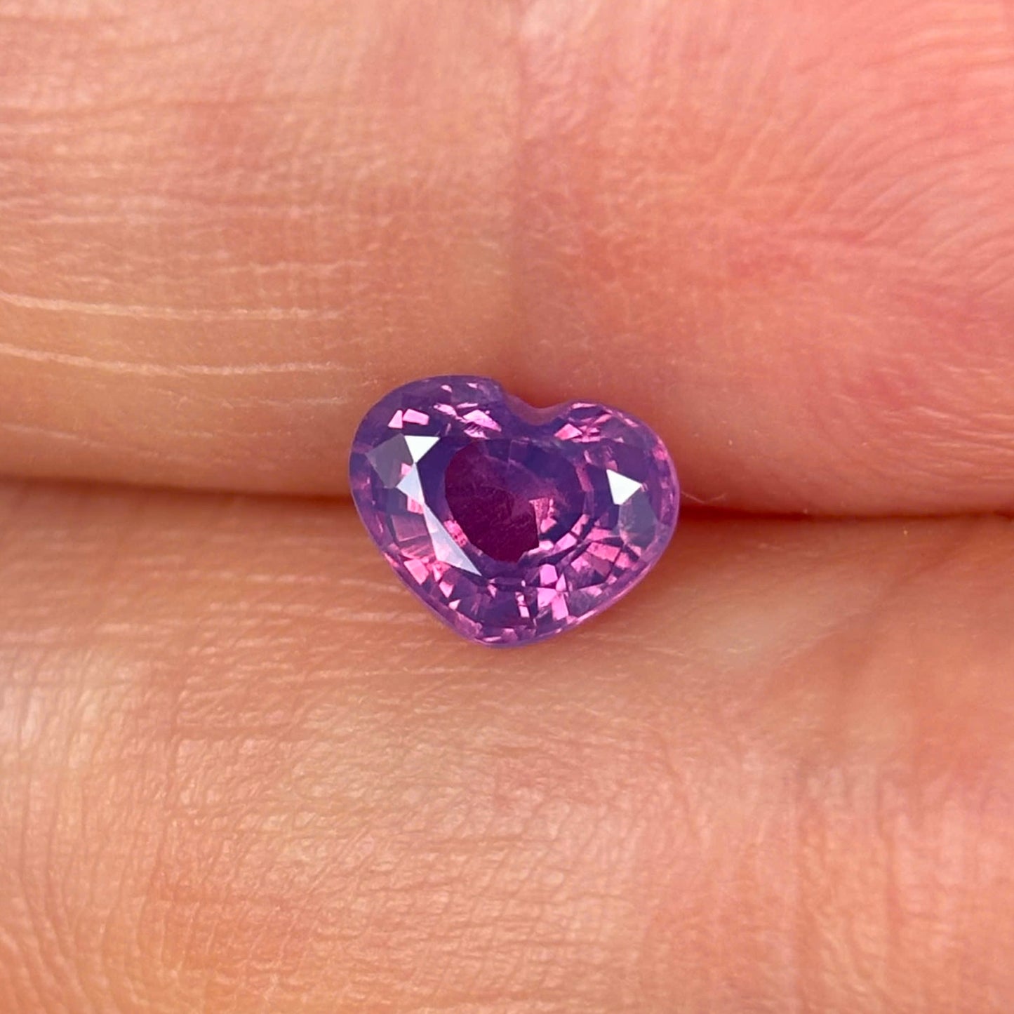 0.75ct Natural Milky Purple Sapphire Vietnam