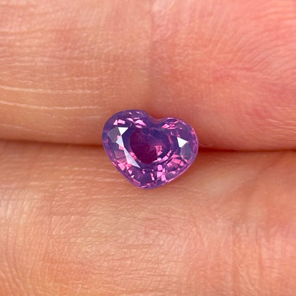 0.75ct Natural Milky Purple Sapphire Vietnam