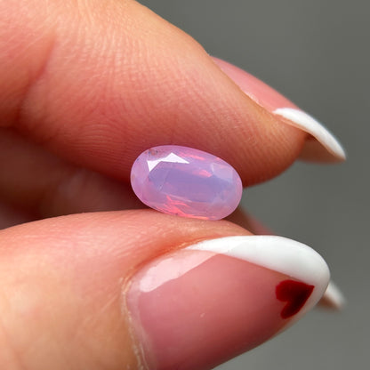 1.23ct Natural Milky Pink Sapphire Vietnam