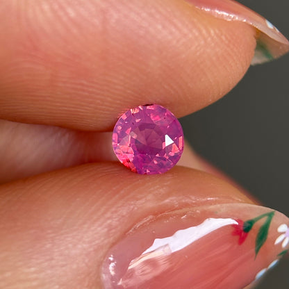 0.54ct Natural Pink Milky Sapphire Vietnam.
