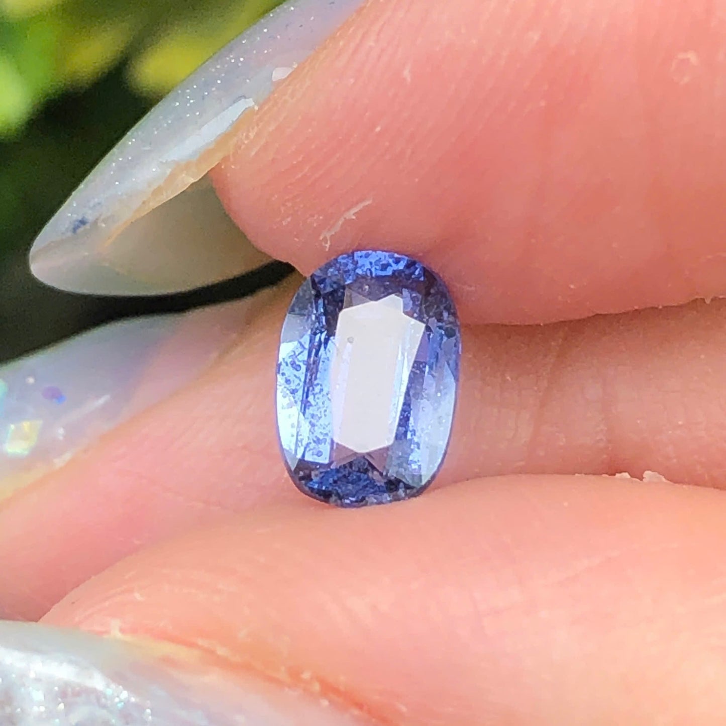 0,78ct Natural Blue Spinel Vietnam. Cushion Shape. No Treatment Spinel Luc Yen.