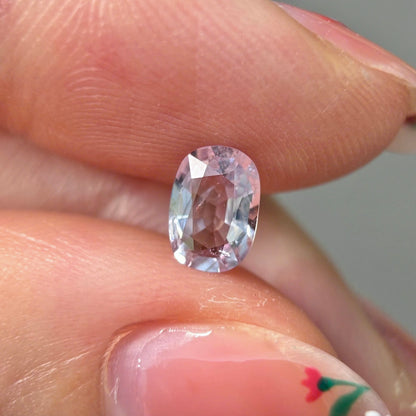 0.61ct Natural Purplish White Spinel Vietnam