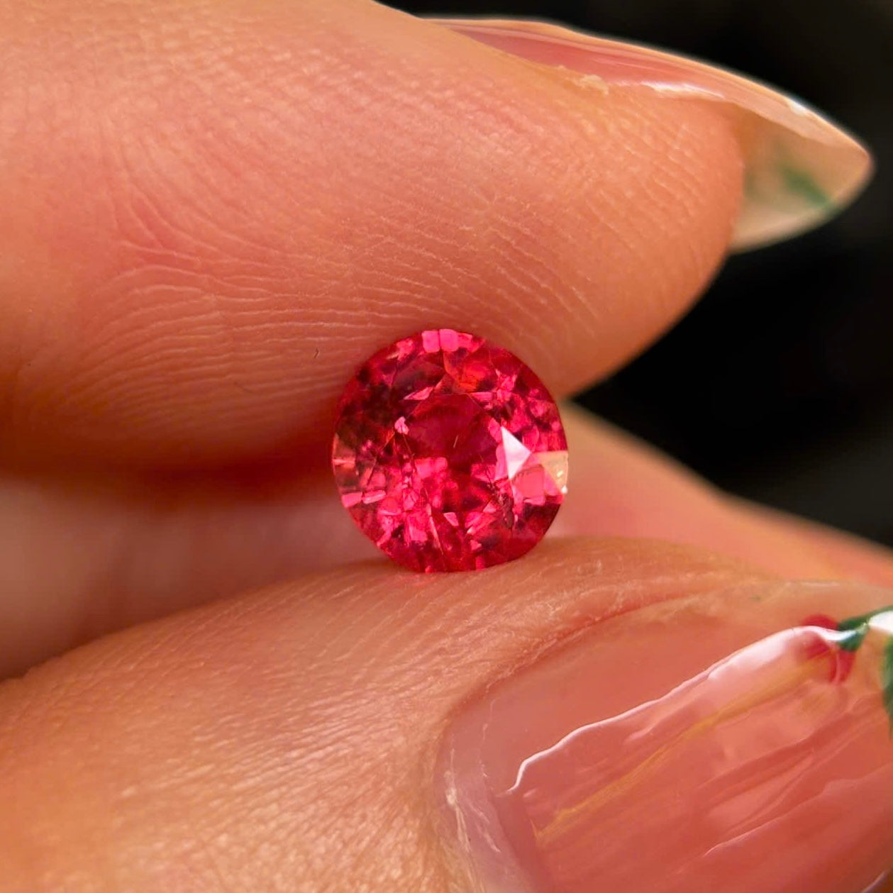 0.88ct Natural Red Spinel Vietnam