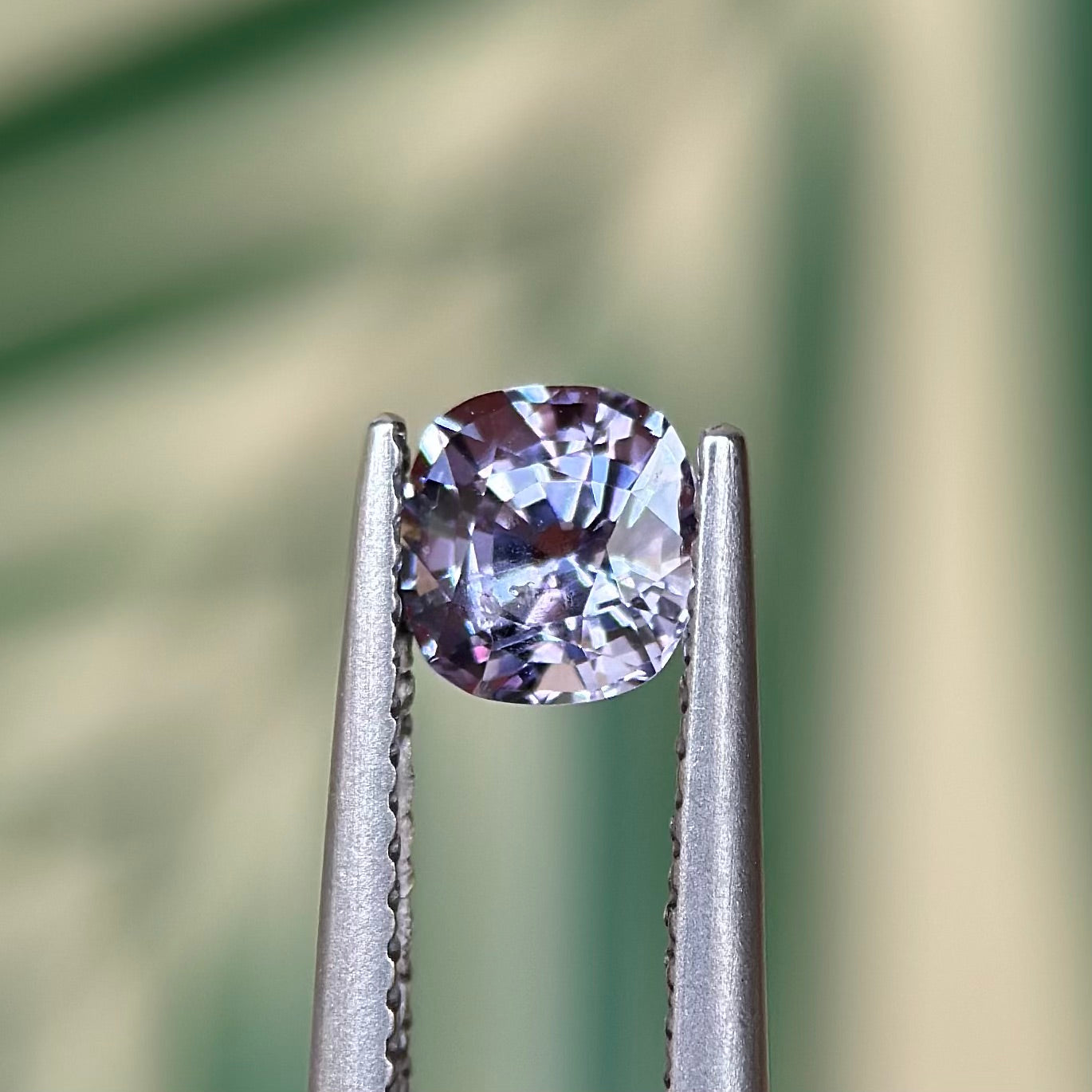 0.96 ct Natural Purple Spinel Vietnam. Cushion Shape. No Treatment.