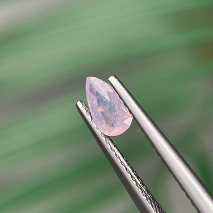 0.52ct Natural Milky Light Pink Sapphire Vietnam