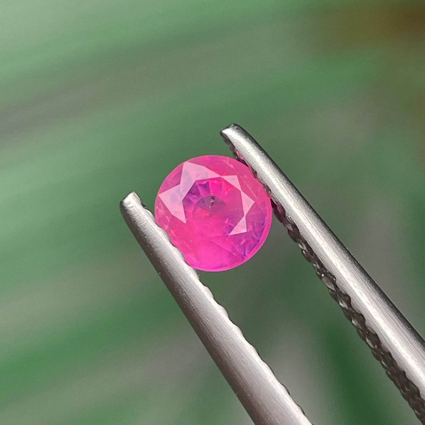0.43ct Natural Milky Padparadscha Sapphire Vietnam