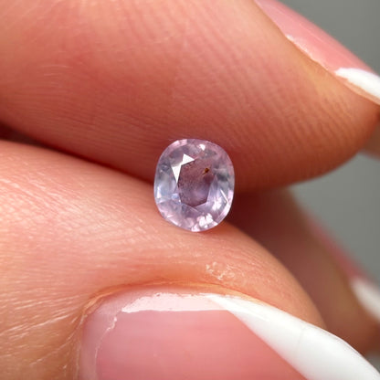 0.42ct Natural Milky White Sapphire Vietnam