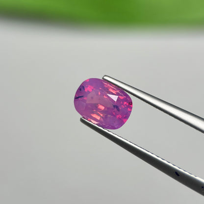 2.52ct Natural Purplish Pink Milky Sapphire Vietnam.