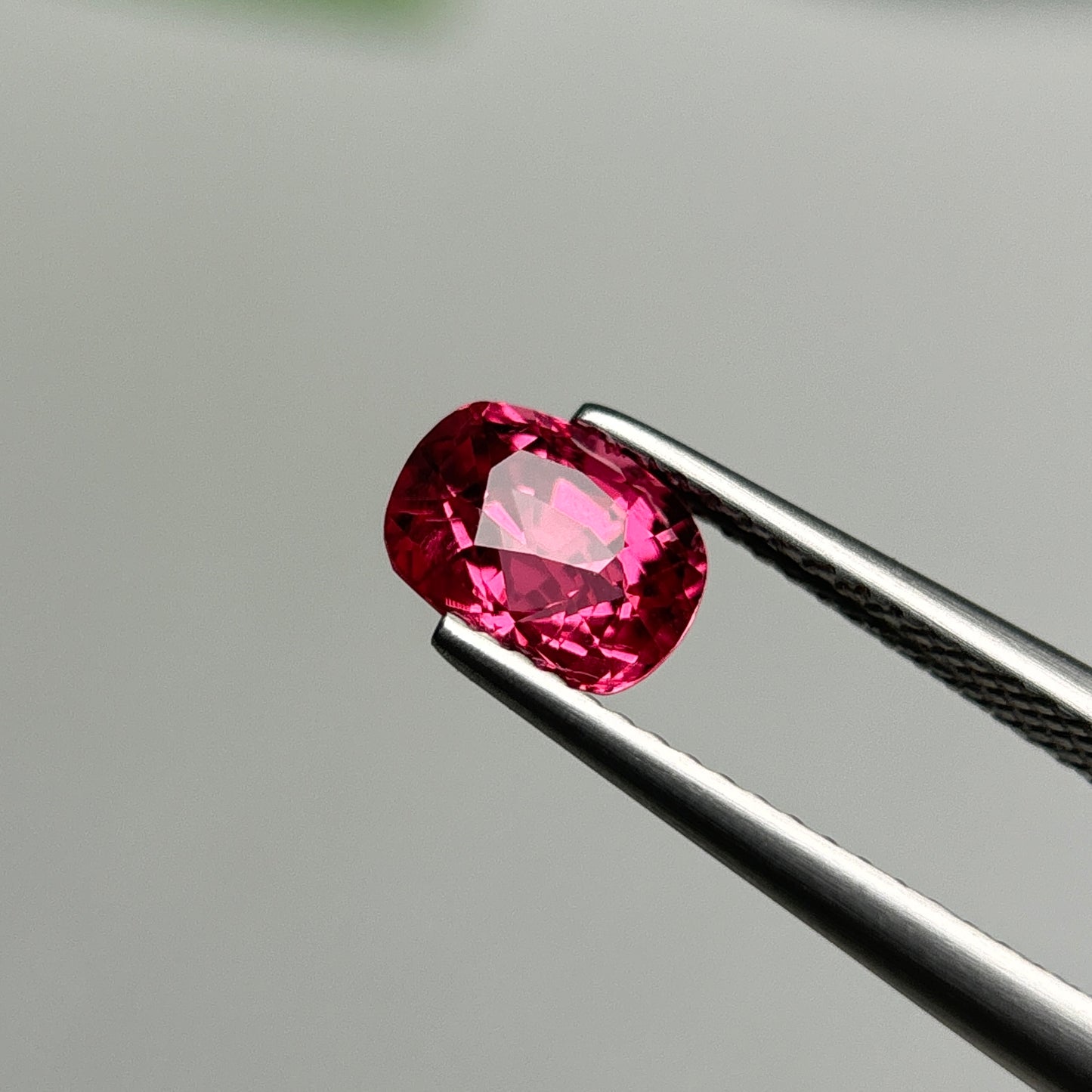 1.50ct Natural Brownish Red Spinel Vietnam. Cushion Shape.