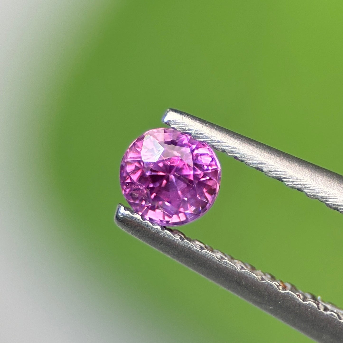 0.32 ct Natural Purple Milky Sapphire Vietnam. Cushion Shape. No Treatment