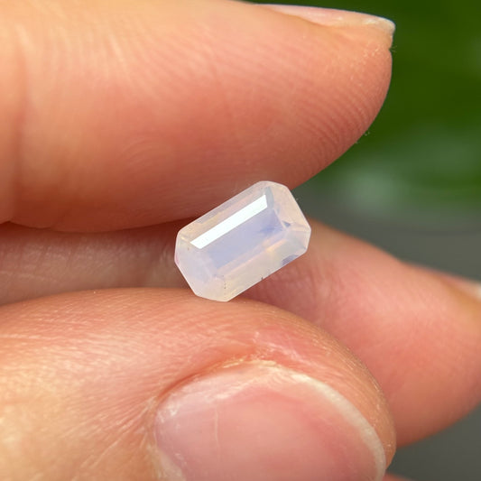1.11ct Natural White Milky Sapphire Vietnam, Untreatment