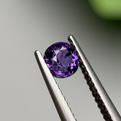 0.63ct Natural Purple Sapphire Vietnam.