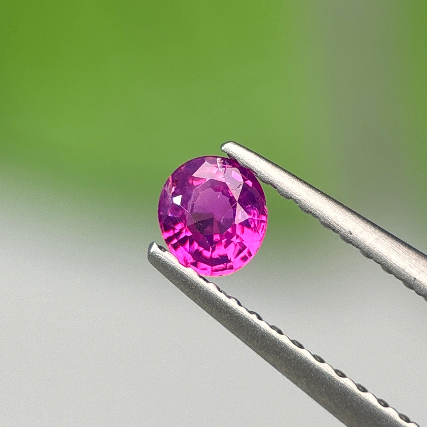 0.27 ct Natural Purple Milky Sapphire Vietnam. Oval Shape. No Treatment.