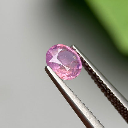 0.92ct Natural Pink Milky Sapphire Vietnam.