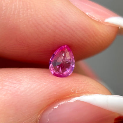 0.33ct Natural Milky Pink Sapphire Vietnam