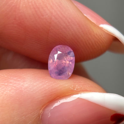 0.60ct Natural Milky Pink Sapphire Vietnam