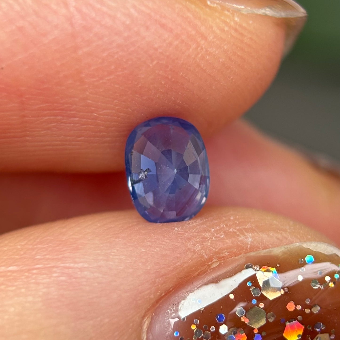 0.83ct Natural Blue Sapphire Vietnam.