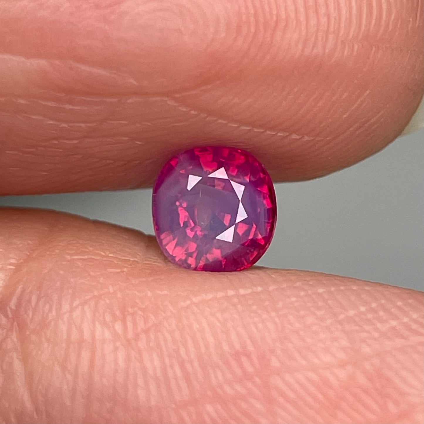 0.72ct Natural Pink Milky Sapphire Vietnam