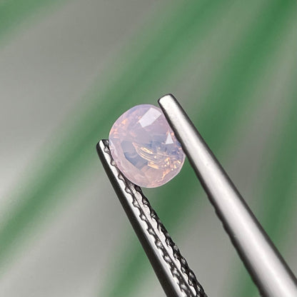 0.48ct Natural Milky Orangish White Sapphire Vietnam