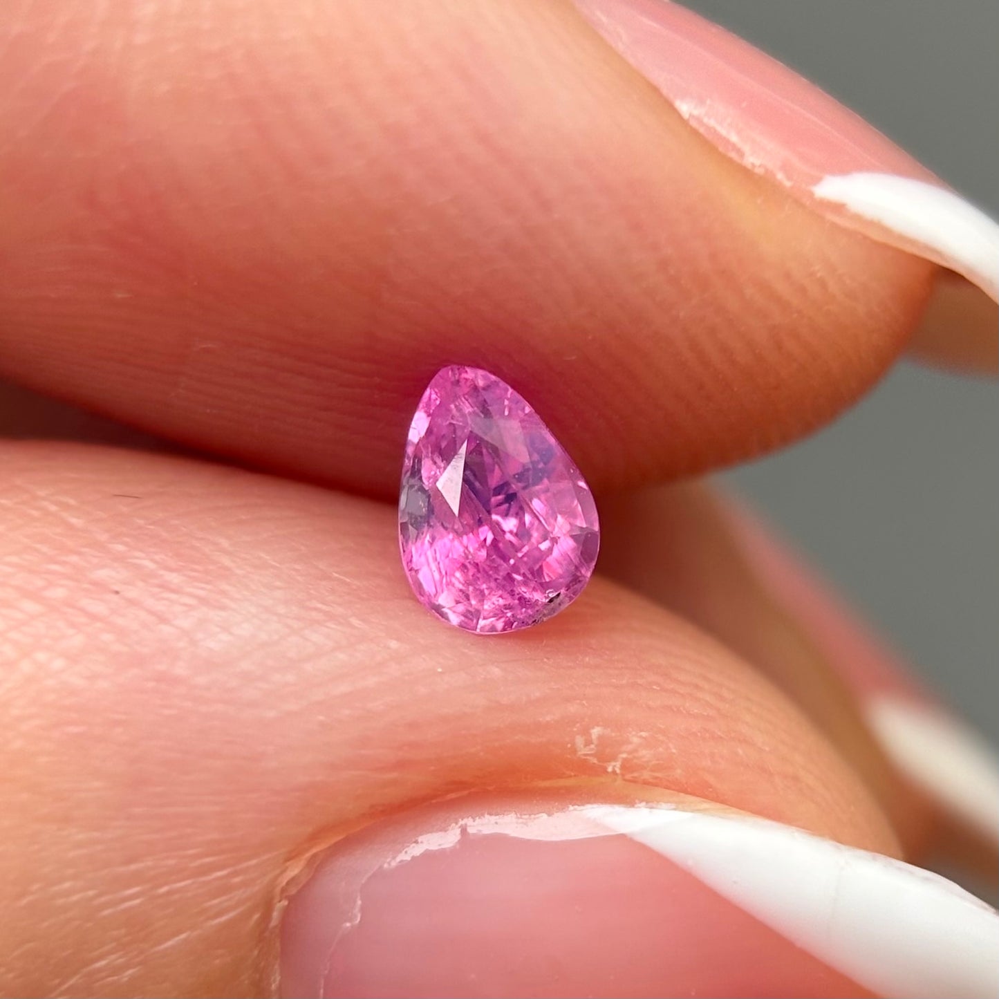 0.45ct Natural Milky Pink Sapphire Vietnam
