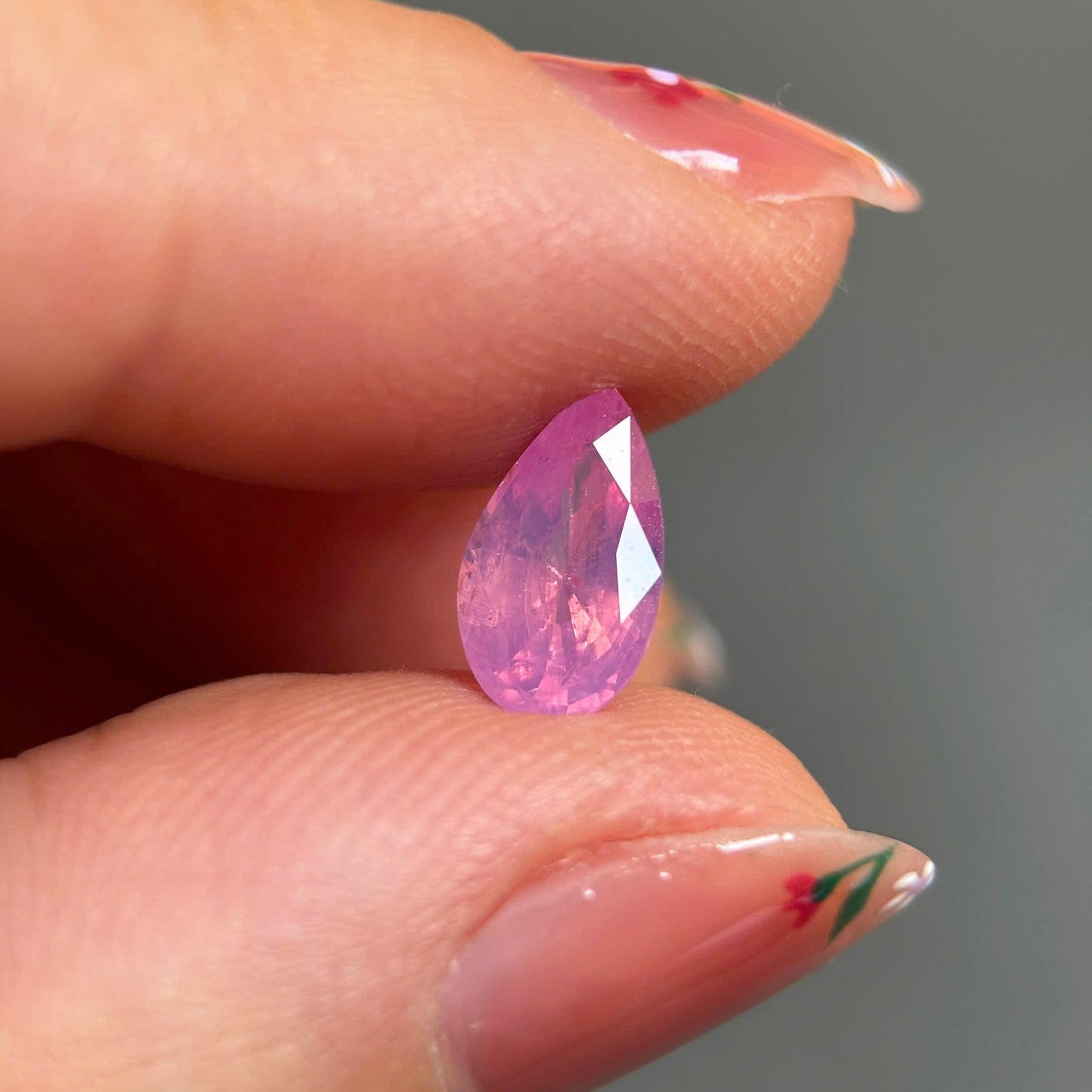 1.33ct Natural Milky Pink Sapphire Vietnam