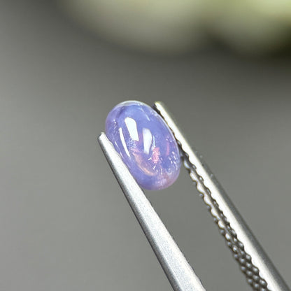 0.68ct Natural Blue Cacbochon Sapphire Viet Nam. No treatment.