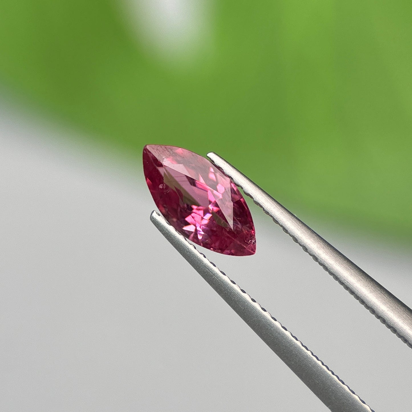 1.15 ct Natural Brownish Pink Spinel Vietnam. Marquise Shape. No Treatment.