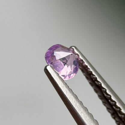 0.32ct Natural Purplish Pink Milky Sapphire Vietnam.
