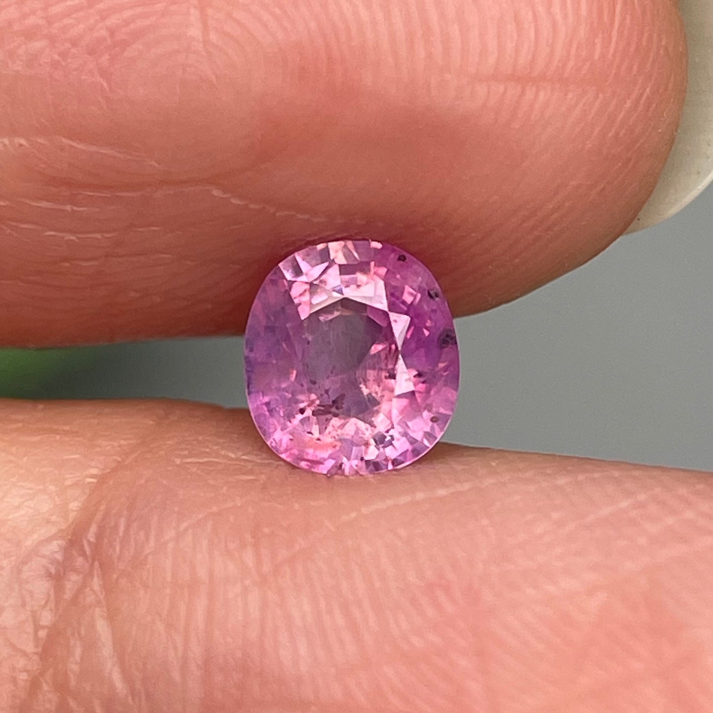 0.91ct Natural Pink Milky Sapphire Vietnam