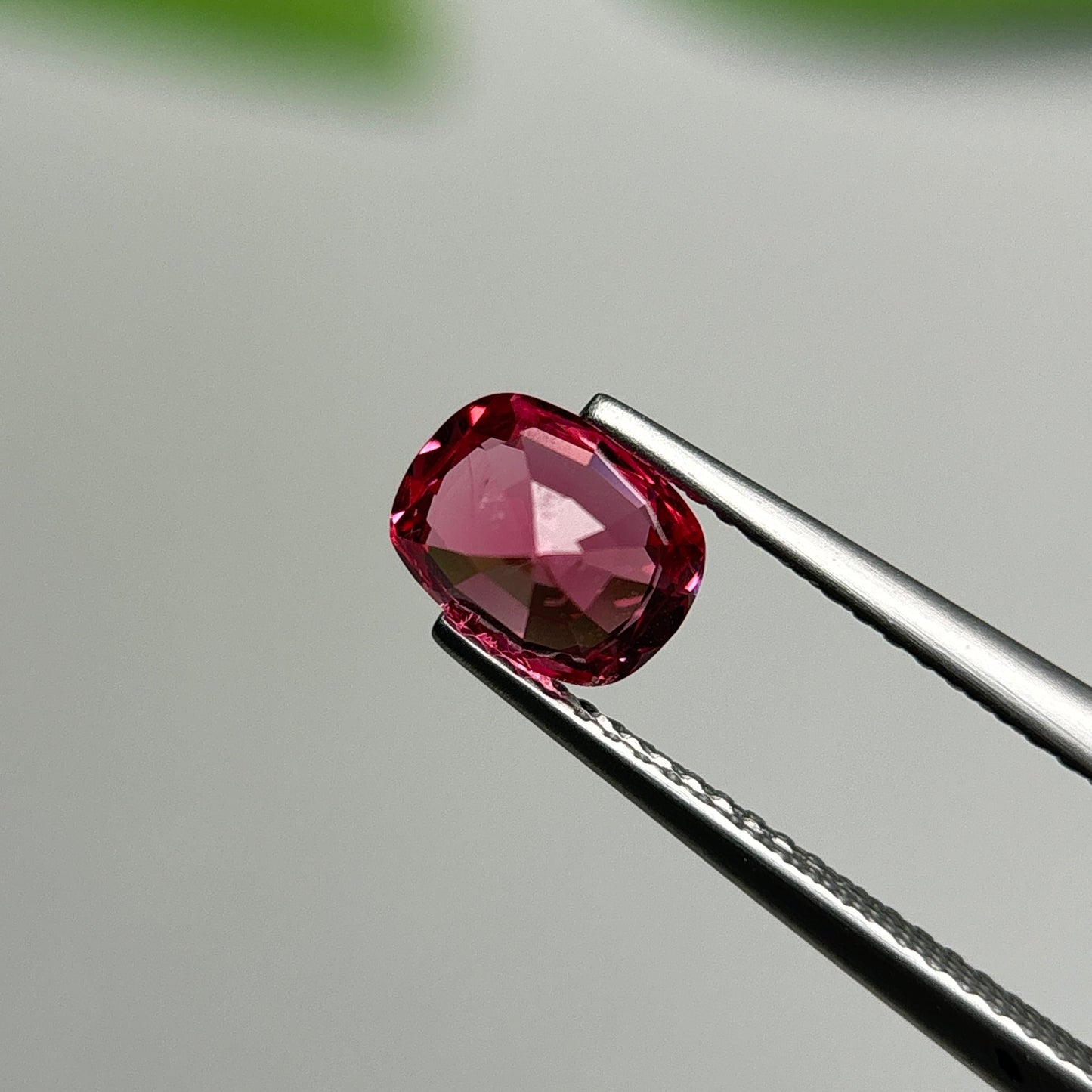 1.50ct Natural Brownish Red Spinel Vietnam. Cushion Shape.