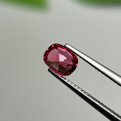 1.50ct Natural Brownish Red Spinel Vietnam. Cushion Shape.