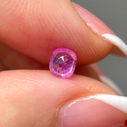 0.43ct Natural Milky Pink Sapphire Vietnam