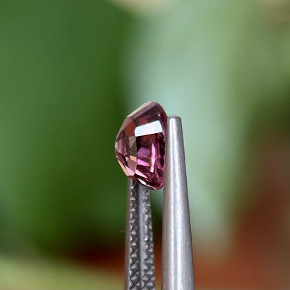 1.23ct Natural Pink Spinel Vietnam. Cushion Shape.