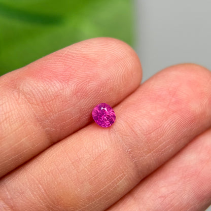 0.42ct Natural Pink Milky Sapphire Vietnam.