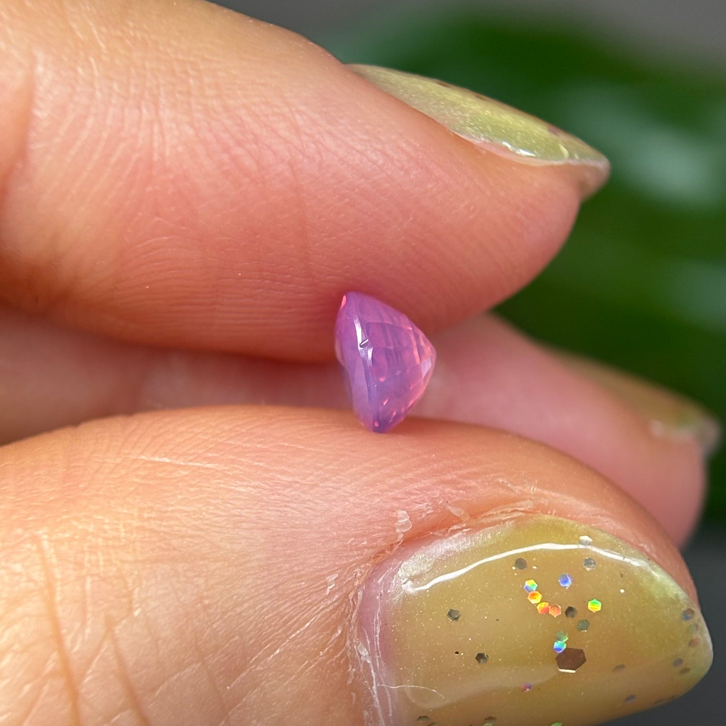 0.82ct Natural Pink Milky Sapphire Vietnam